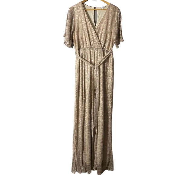 BALTIC BORN Grace Sparkle Gown Wedding Guest Bridesmaid Dress Size XL - Picture 3 of 14